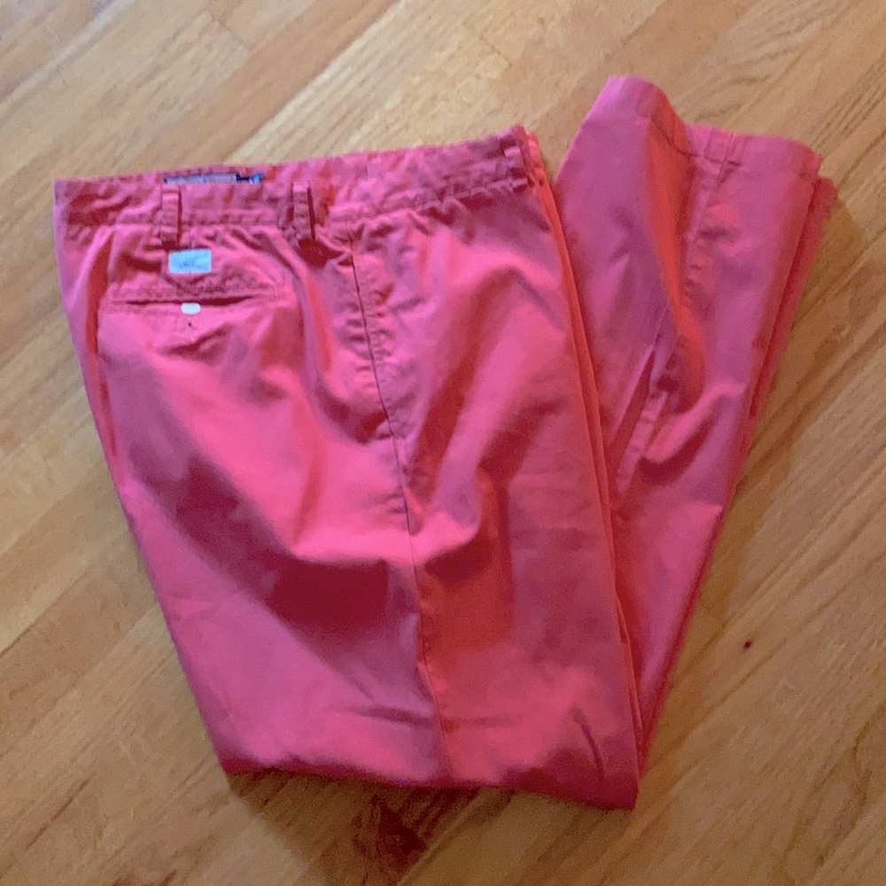 Vineyard Vines men’s salmon color cotton pants size 40 x 32